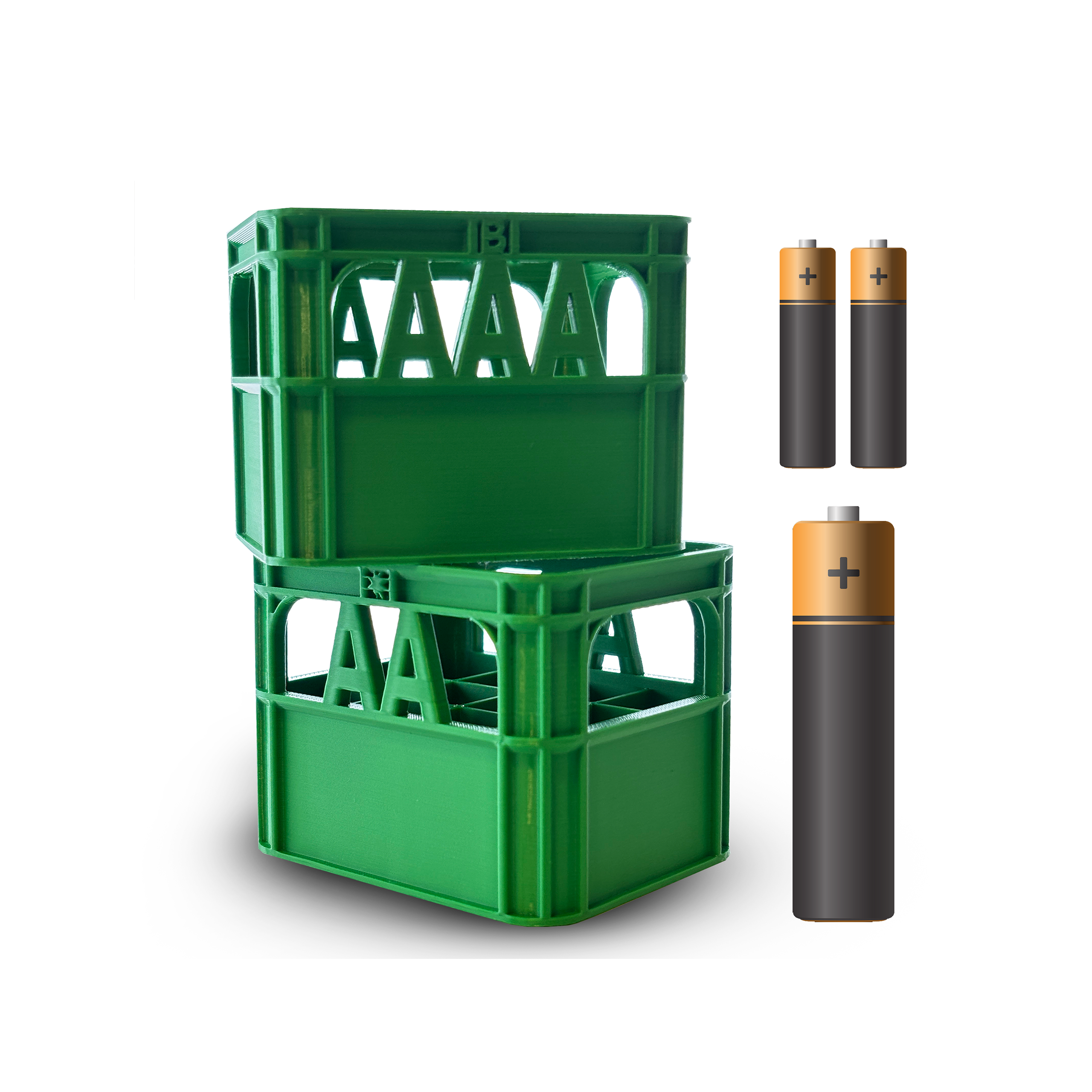 ZESTAW ORGANIZERÓW NA BATERIE AAA AA